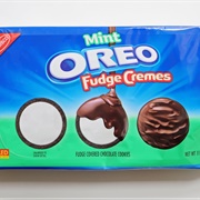 Oreo Fudge Cremes Mint