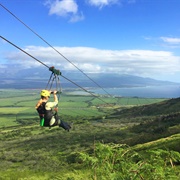 Flyin Hawaiian Zipline, Maui, USA