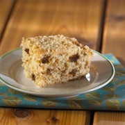Applesauce Raisin Bran Coffee Cake