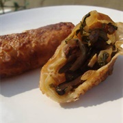 Bok Choy Egg Roll