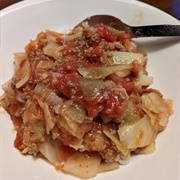 Deconstructed Cabbage Rolls