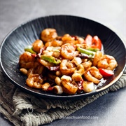 King Prawn in Kung Po Sauce