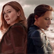 Scarlet Widow - Natasha Romanoff and Wanda Maximoff