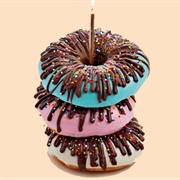 Krispy Kreme Mini Birthday Cake Doughnuts