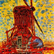Molen Mill: The Winkel Mill in Sunlight, 1908 (Piet Mondrian)
