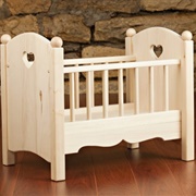 Baby Doll Crib Brown