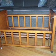 Doll Crib Wooden