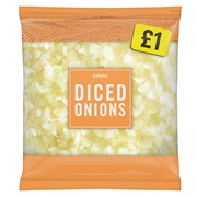 Diced Frozen Onions (1 Bag)