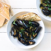 Mussels Mariniere