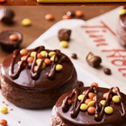 Tim Hortons Mini Reese's Pieces Donut