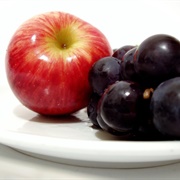 Apple and Grapes