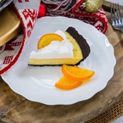 Orange Chocolate Icebox Pie