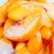 Frozen Peaches
