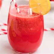 Strawberry Watermelon Lemonade Slushie