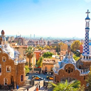 Parc Guell, Barcelona, Spain