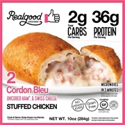 Real Good Cordon Bleu Stuffed Chicken Breast
