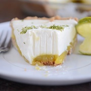 Key Lime White Chocolate Cheesecake Pie