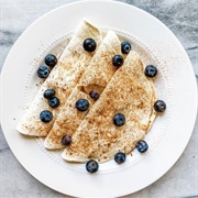 Egg and Vanilla Wrap