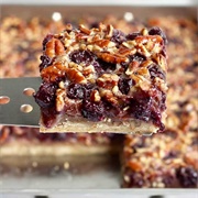 Blueberry Pecan Pie Bars