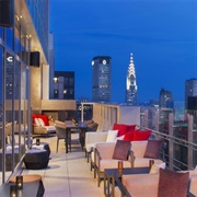 Drink at Rooftop Bar in Times Square