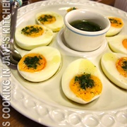 Egg and Marjoram