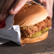 1964: Original Chicken Sandwich, Chick-Fil-A
