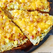 Hash Brown Crust Pizza