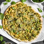 Broccoli Cheddar Pizza