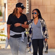 Queen Latifah and Eboni Nichols