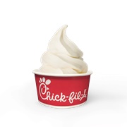 Chick-Fil-A Ice Dream Cup