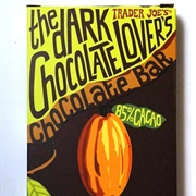Trader Joe's the Dark Chocolate Lover's Chocolate Bar