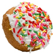 Coastal Mini Donuts Birthday Cake Mini Donut