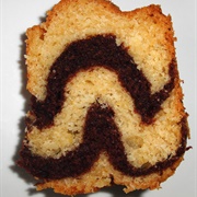 Vegan Tiger Cake With Peach Juice and Malt Beer