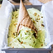 Avocado Pistachio Ice Cream