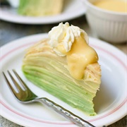 Durian Crêpe Cake
