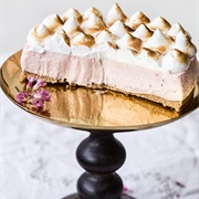 Strawberry Meringue Cheesecake