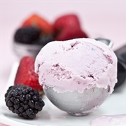 Olallieberry Ice Cream