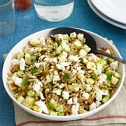 Apple and Israeli Salad