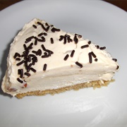 Vegan No Bake Lemon Cream Pie With Chocolate Sprinkles