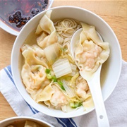 Shrimp Wonton Noodle Soup
