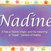 Nadine