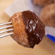 Zeppole With Chocolate