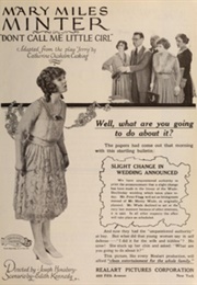 Don't Call Me Little Girl (1921)