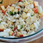 Apple and Israeli Couscous