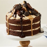Peanut Butter Cup and Oreo Cake