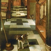 A View Down a Corridor (Samuel Van Hoogstraten)