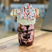 The Legendairy Milkshake Bar Strawberry Cheesecake Milkshake