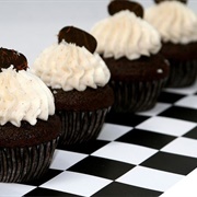 Black Licorice Cupcake