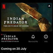 Indian Predator: The Butcher of Delhi