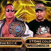 Stone Cold Steve Austin vs. the Rock (Wrestlemania 17)